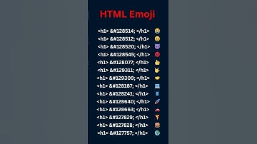 HTML Emoji Code 🤣 #html #csstutorial #html5 #htmltutorial #viralshort #trending