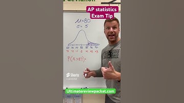 Normal distribution calculations #apstats #apstatistics #normal