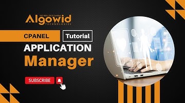 cPanel Tutorials - Application Manager