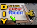 DIY How to make Circular Saw Guide | Paano Gumawa ng Circular Saw Guide | chit-man Circular Guide