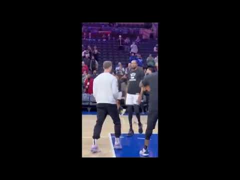 The FUNS Boooowed 1st Shown on Ben Simmons in 76ers Wells Fargo Center