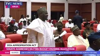 WATCH: Tension In Senate As Senator Ningi Defends Budget Padding Allegation