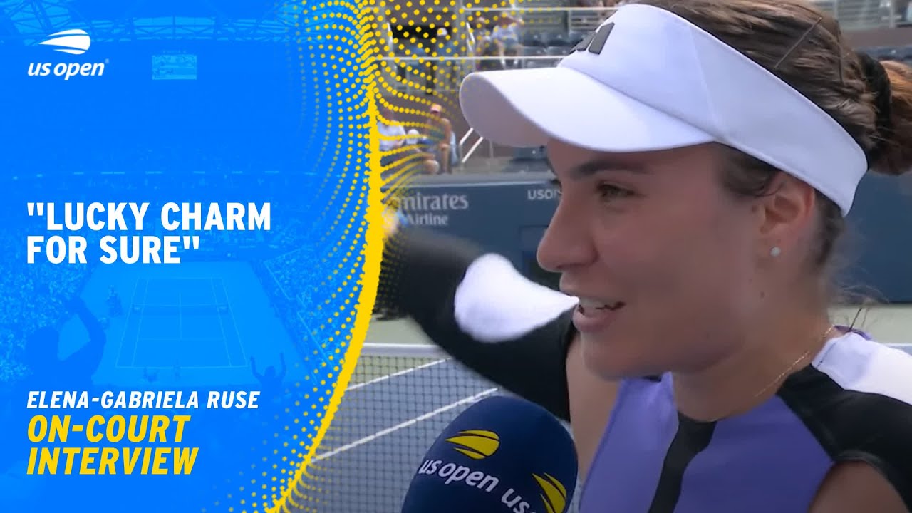Ruse Interview Elena-Gabriela Ruse On-Court Interview | 2024 US Open Round 2 - YouTube