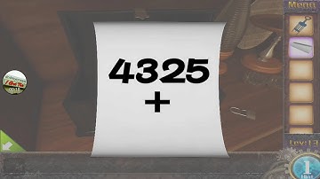 Escape Game : 50 Rooms 1 Levels 11 - 15 solved solutions