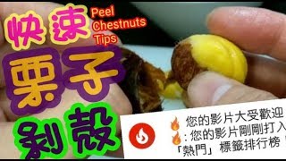 栗子剝殼35(youtube龍虎榜)上榜影片Peel Chestnuts Tips