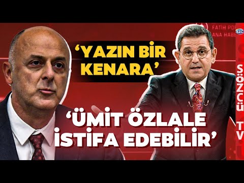 'Ümit Özlale İstifa Edebilir' Fatih Portakal'dan Gündemi Sarsacak İYİ Parti Kulisi!