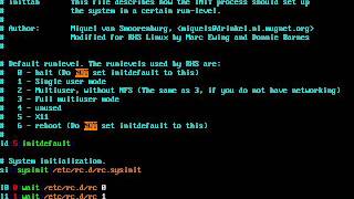 Changing Default Run Level.avi