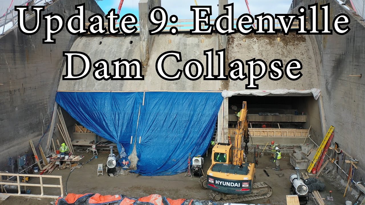 Update 9: Edenville Dam Collapse Wixom Lake Flood 2020 - Aerial - YouTube
