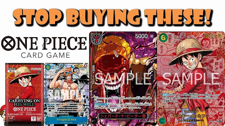 Stop Buying OP-13 Alt Art, Manga & God Pack Cards! We Know Nothing! (One Piece TCG News)