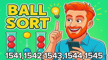 Ball Sort stage 1541,1542,1543,1544,1545