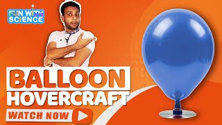Flying Disk Hovercraft: Fun Science Experiment