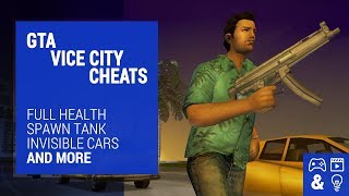 GTA Vice City Cheats - Full Health & Armour, Invisible Cars, and More - Xbox, PS2, PS3, and PC screenshot 3