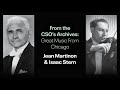 Capture de la vidéo The Cso, Martinon And Stern In Great Music From Chicago