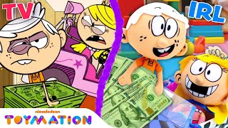 Lincoln Loud Puppet Goes On Treasure Hunt ?| Toymation