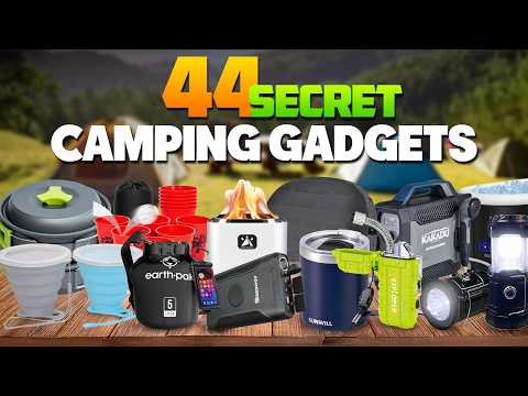 44 Secret Camping Gadgets You NEED Before They Sell Out!