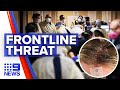 Frontline workers call for more safety following nurse attack | 9 News Australia