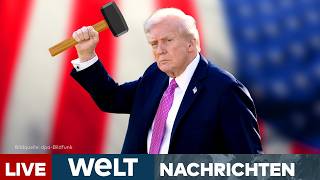 USA: DONALD TRUMP schwingt wieder seinen Zoll-Hammer! Neue Zölle gegen 60 Partner! | WELT LIVESTREAM