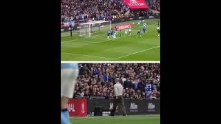 Pep Guardiola's reaction to Antoine Semenyo's #EmiratesFACup Final winner