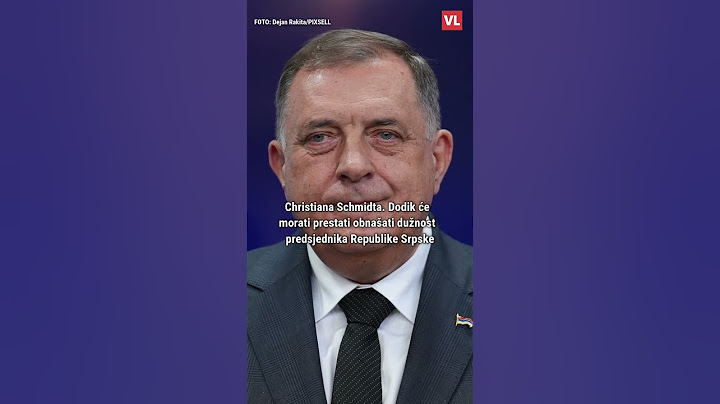 Potvrđena presuda Miloradu Dodiku: Dobio godinu dana zatvora, 6 godina zabrane političkog djelovanja