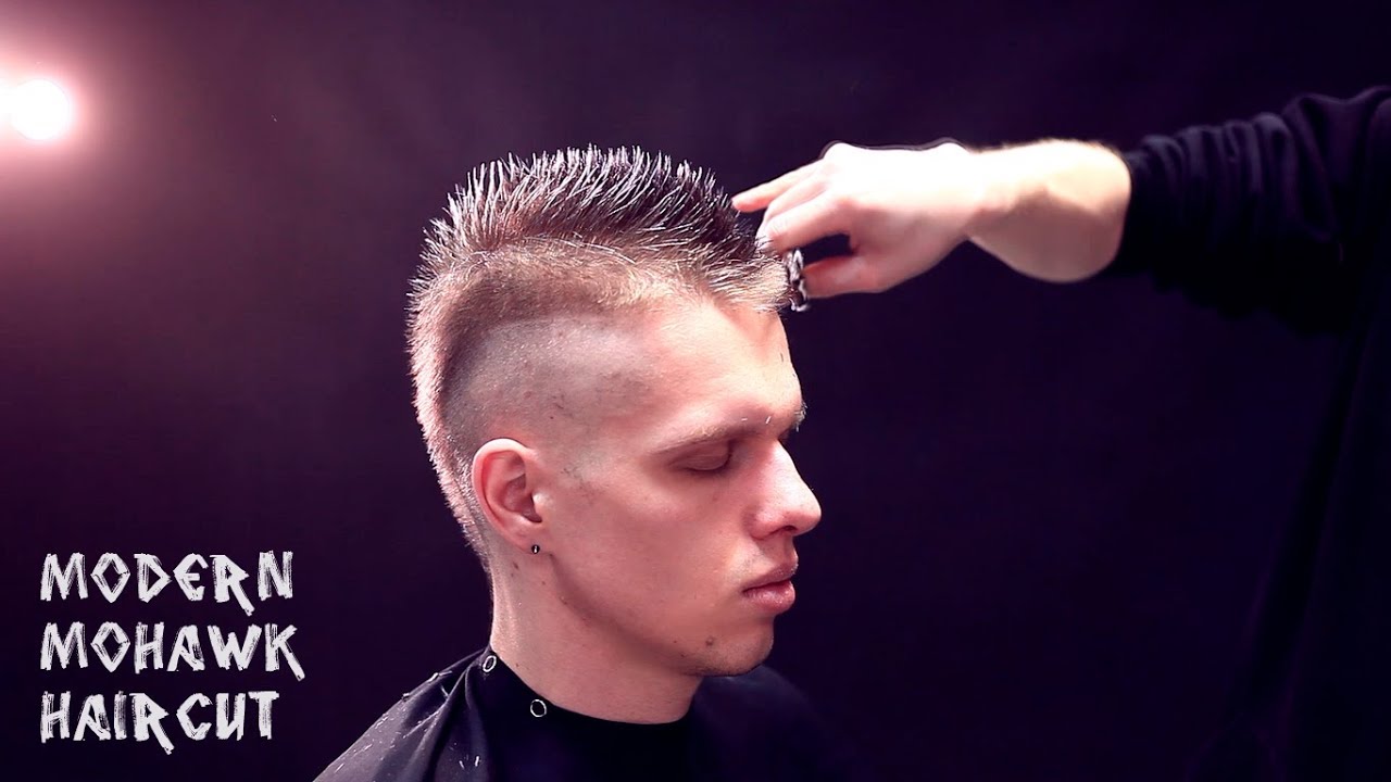How To Modern Mohawk Haircut Artyom Chyo Mens Haircut Youtube