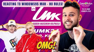 🇫🇮 WHAT'S HAPPENING?!  REACTING TO WINDOWS95MAN - NO RULES // UMK 2024