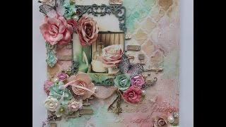 Rose Canvas for Scrap FX