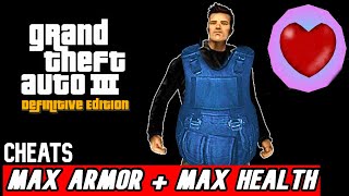 How to Get FULL HEALTH & FULL ARMOR in GTA 3 Definitive Edition (Health Cheat/Armor Cheat) screenshot 4