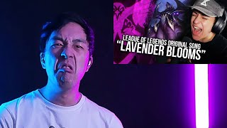 League of Legends metal from Falconshield & Lauren Babic! | 'Lavender Blooms' drum react | tysondang