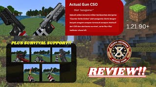 Addon review | Actual Gun CSO, by AzozGamer