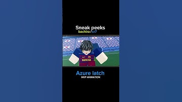 sneak peeks yukimiya and bachira | Azure latch #noobz #roblox #azurelatch #sneakpeek