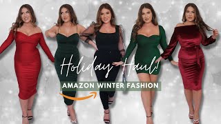 AMAZON HOLIDAY FASHION HAUL 2022 || Liz Thul