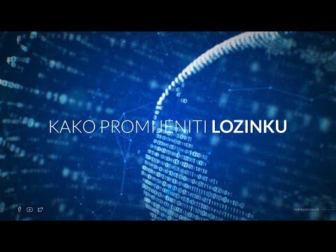 Video: Kako Promijeniti Lozinku Na VKontakte