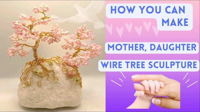 Arbre de vie sur pierre précieuse - Cadeau - Lina Haeg - DIY