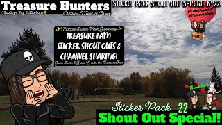 Treasure Hunters Sticker Pack Shout Out Special N⁰22 on CMGSundays! Treasure Fam Share & Grow!
