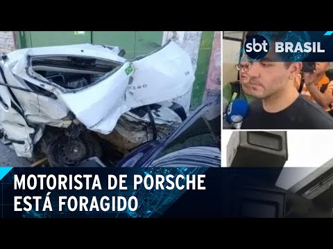 Video motorista-de-porsche-nao-e-encontrado-em-casa-e-e-considerado-foragido-sbt-brasil-04-05-24