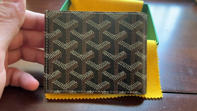 Goyard Men's Victoire Bi-Fold Wallet Black