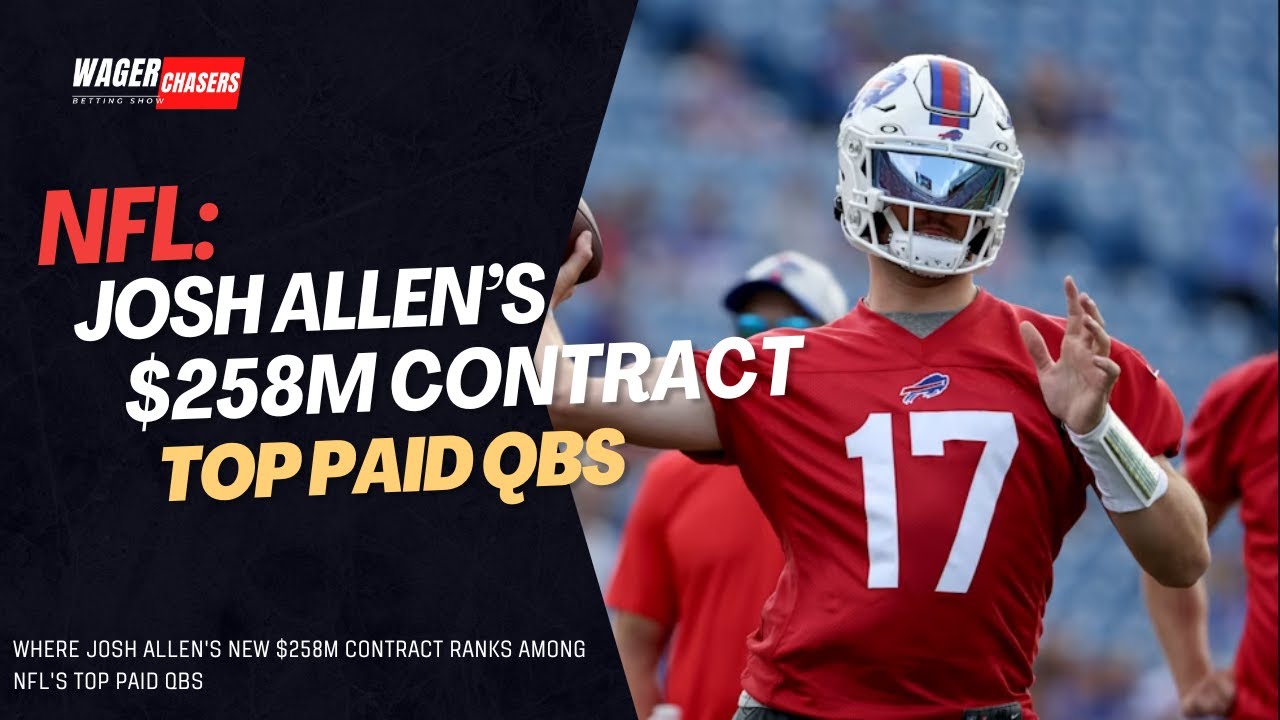Where Josh Allen's New $258M Contract Ranks Among NFL's Top Paid QBs