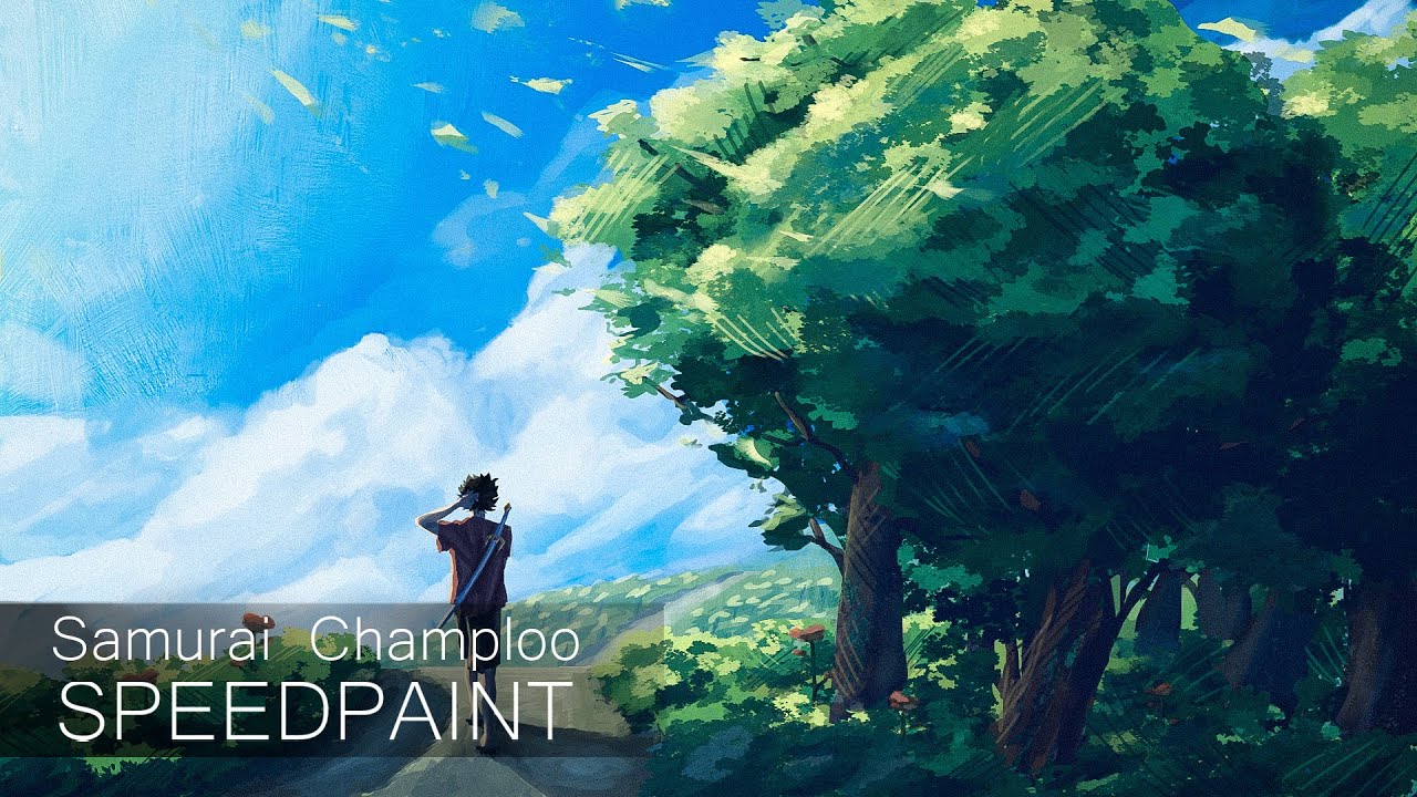 Speedart in Anime Style : Samurai Champloo
