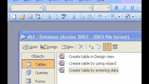 Microsoft Office Access 2003 Delete an Access file