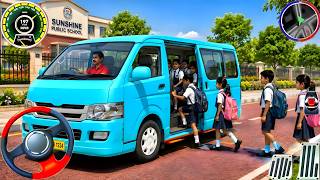 Minibus Driving Simulator 3D - Realistic City Bus Driver Game | Android Gameplay #7 screenshot 3
