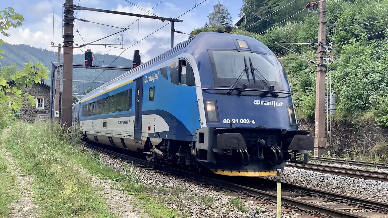 Bahnverkehr Semmering 27.08.2022 | Tobias Züge