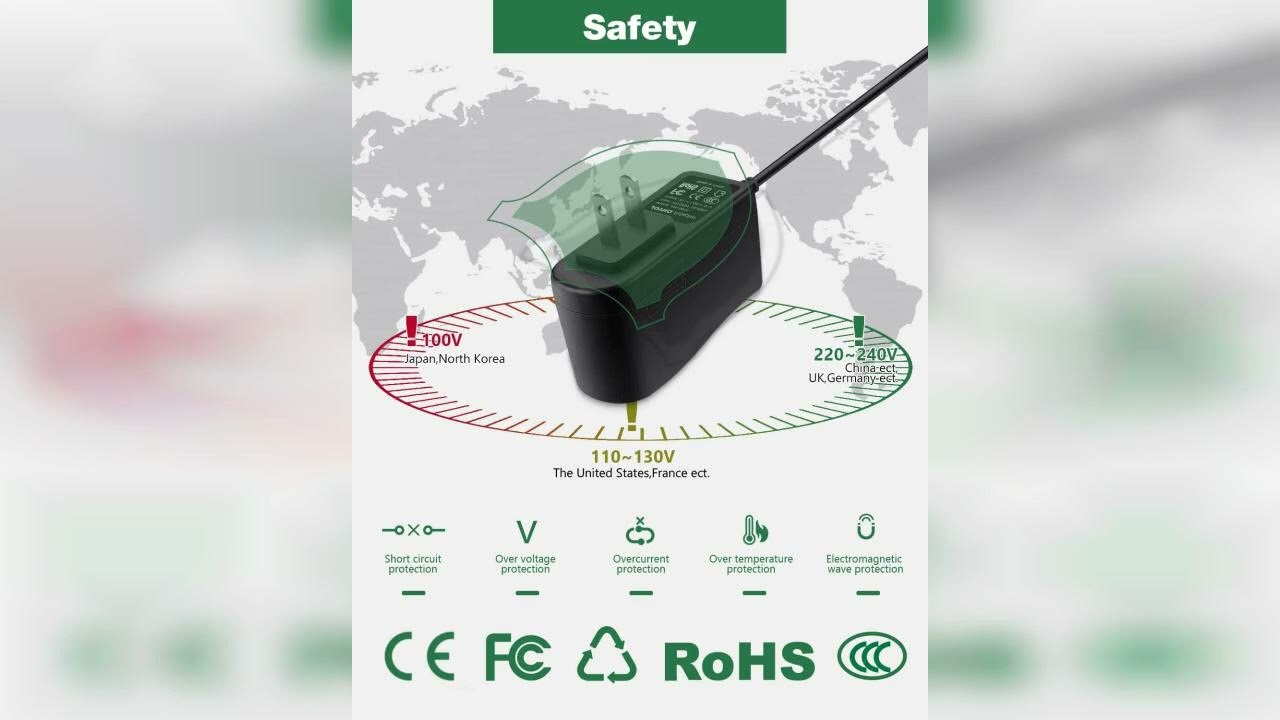 Review: Power Cord Replacement for Brother P-Touch PT-D210 PTD210 PT-D200 PTD200 PT-D215e PT-D...