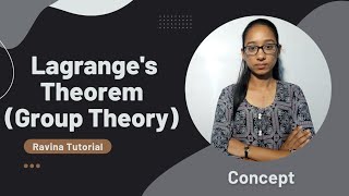 Lagrange's theorem | lagrange's theorem in hindi | lagrange's theorem proof | group theory