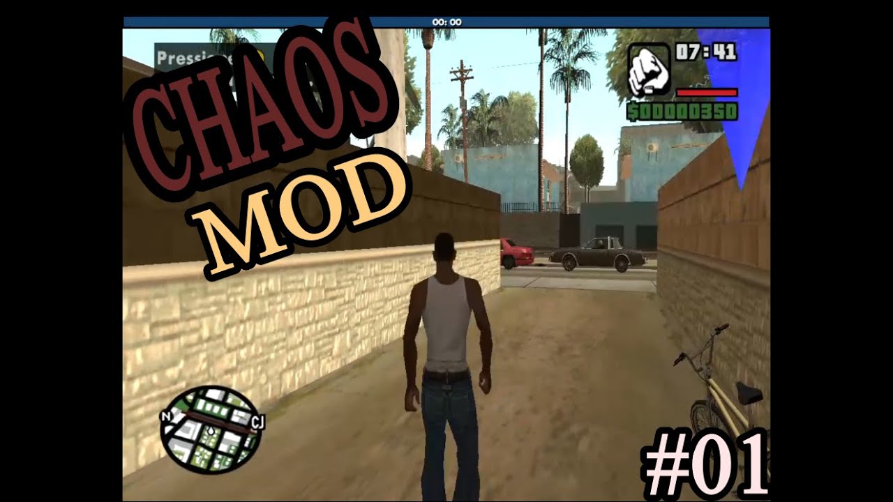 Testando o GTA San Andreas CHAOS MOD - YouTube