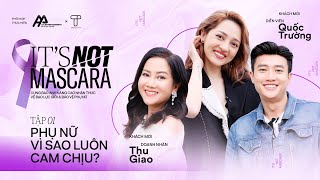 Bảo Anh – Quốc Trường tranh cãi vì sao phụ nữ cam chịu bị bạo hành tinh thần | It’s not mascara 01