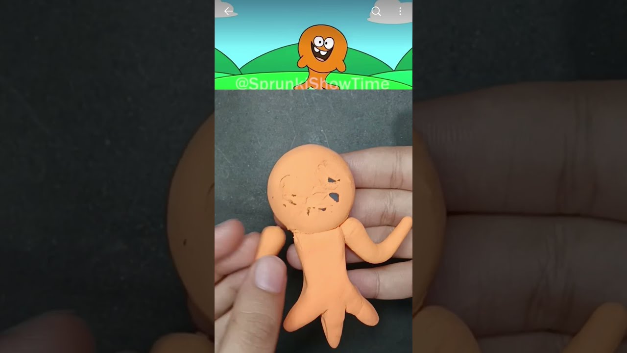 I Made Sprunki OC Lamput Horror Incredibox Diy Clay Art Toy Shorts Viral Suhemaart