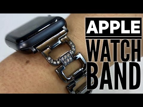 bling-stainless-steel-apple-watch-bracelet-with-rhinestones-by-sunkong-review