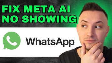 How To Fix Meta AI Not Showing On Whatsapp (2024) - FULL GUIDE!