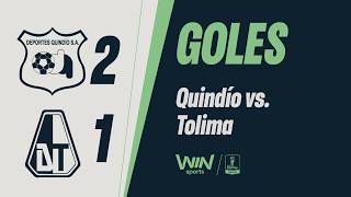 Deportes Quindío vs. Tolima (goals and penalties) | Copa BetPlay Dimayor 2026 | Phase 1B - Second...