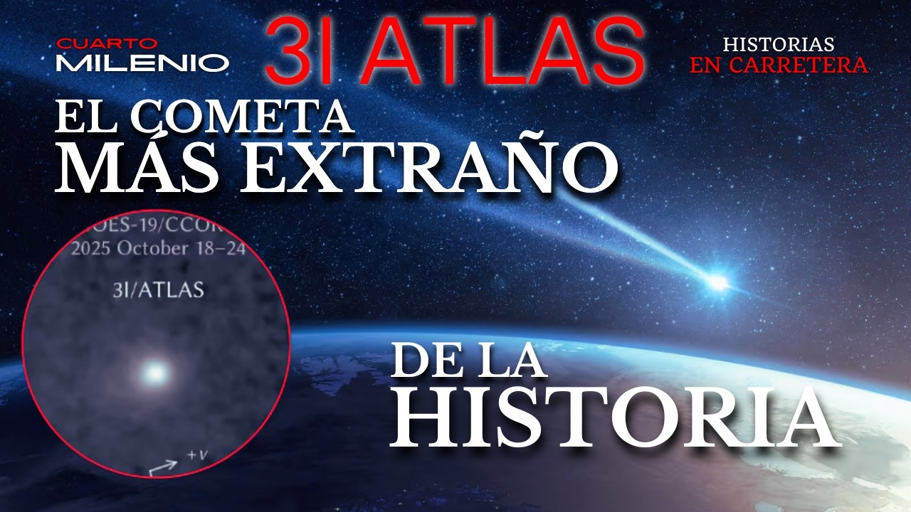 CUARTO MILENIO - ¿QUÉ ES 3IATLAS? - HISTORIAS EN CARRETERA DE FANTASMAS REALES